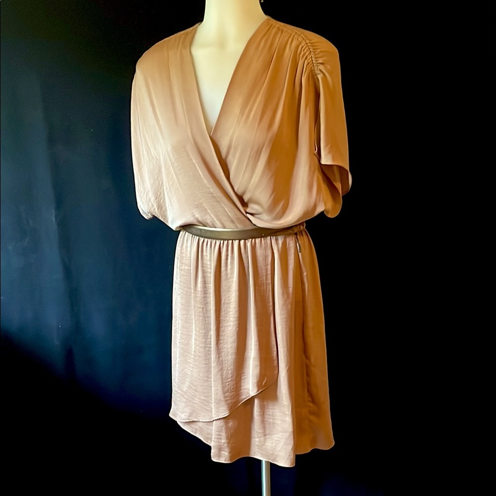 Soft Draped Dress with Elastic Waist